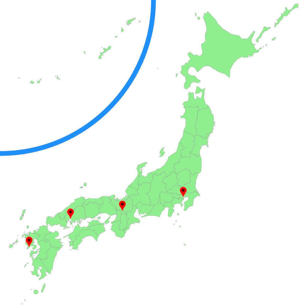 Map of Japan